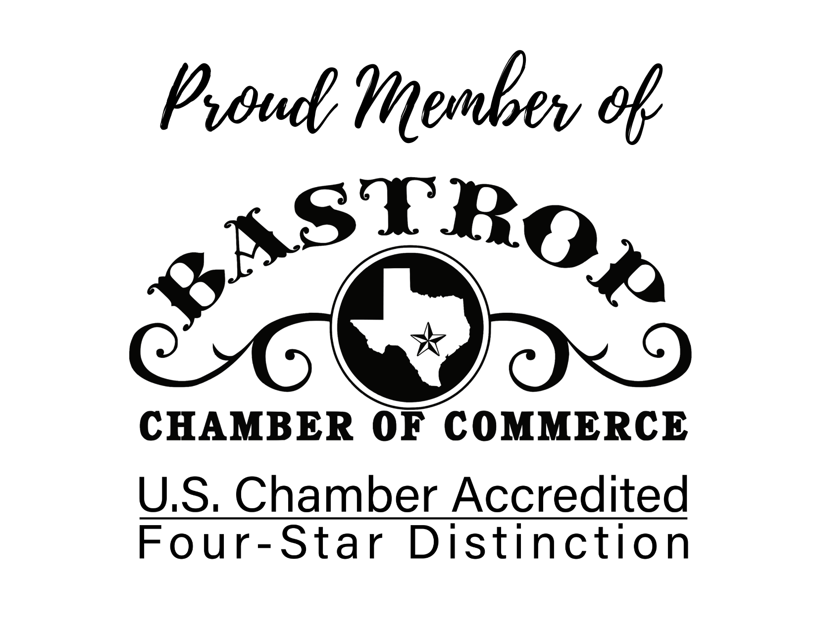 Proud Member of Bastrop Chamber Logo